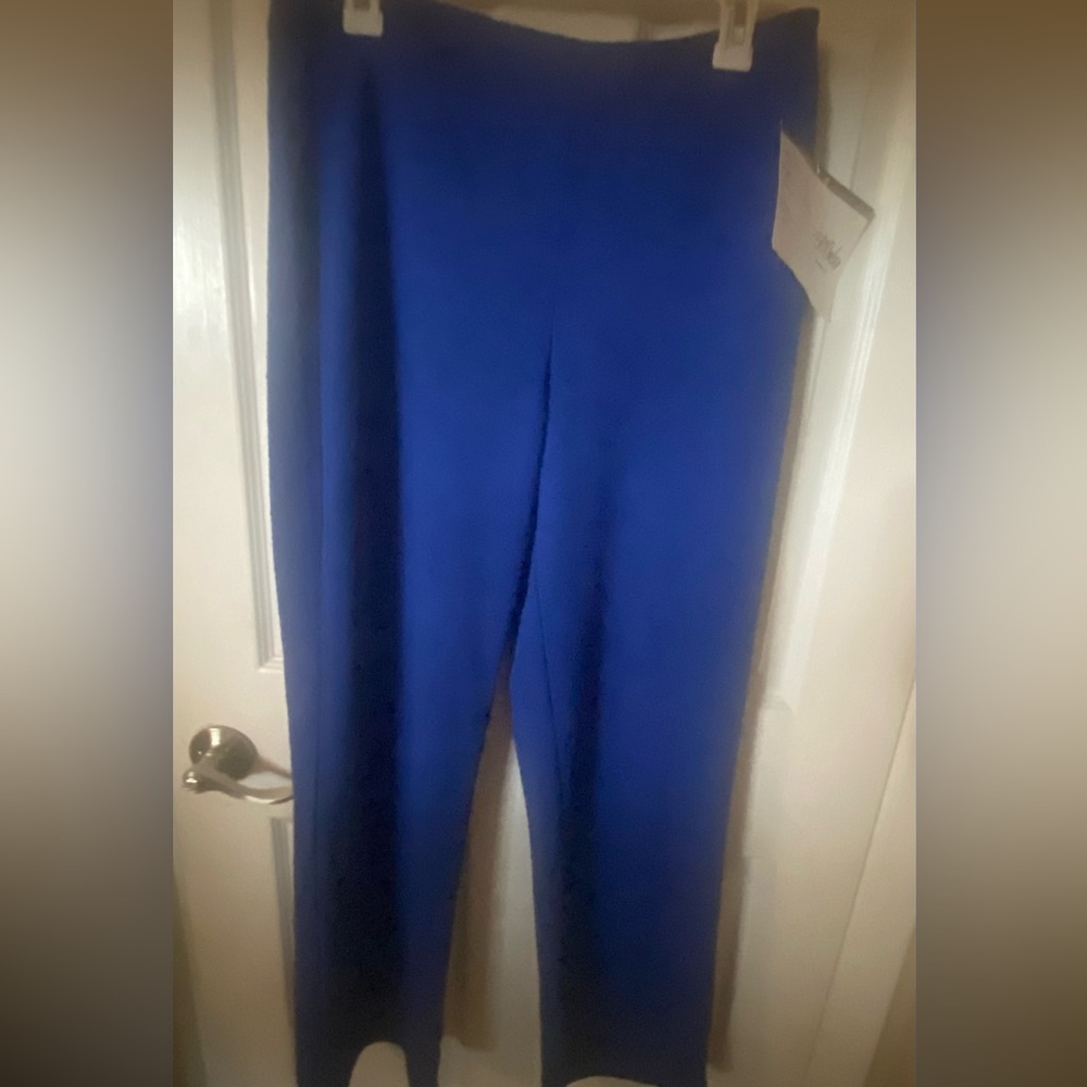 Bob mackie Royal blue pants new
